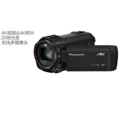 松下 VX980 通用攝像機(jī) ，4K像素、20倍光學(xué)變焦